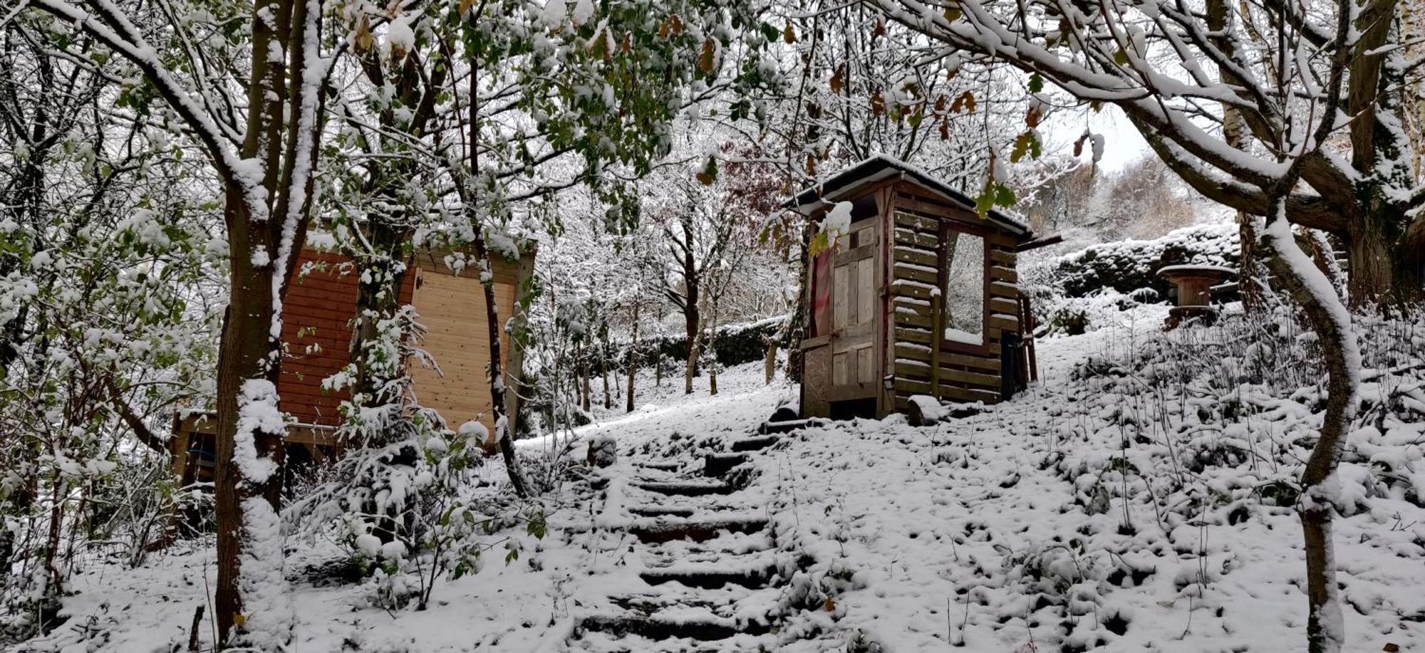 Pike'S Cabin In The Woods Hebden Bridge Exterior photo